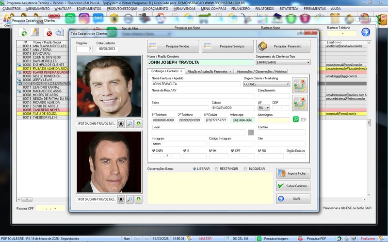 Programa OS Assist�ncia T�cnica para Celular 8.0 Plus